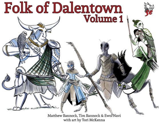 Folk of Dalentown Volume 1 for 5th Edition Image