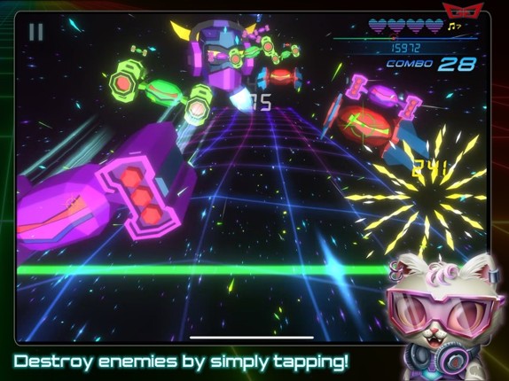 Galactigun: Rhythm Blaster screenshot