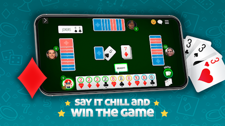 Cacheta Gin Rummy Online screenshot