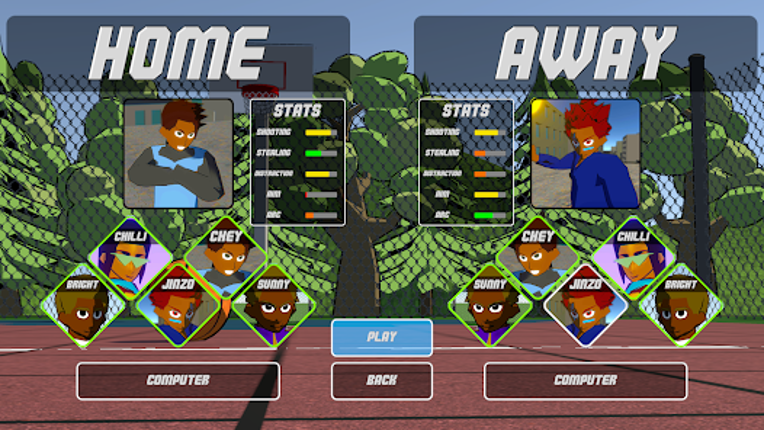 Basketball RPG screenshot