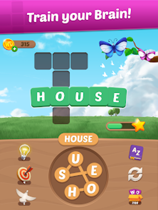 Wordington: Word Hunt & Design screenshot