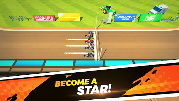 Speedway Heros:Star Bike Games screenshot