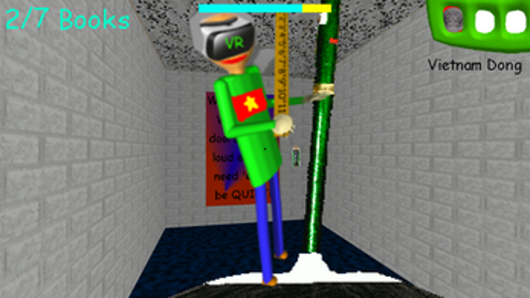 HARD MODE Baldi VN Basics (Extra Story) screenshot