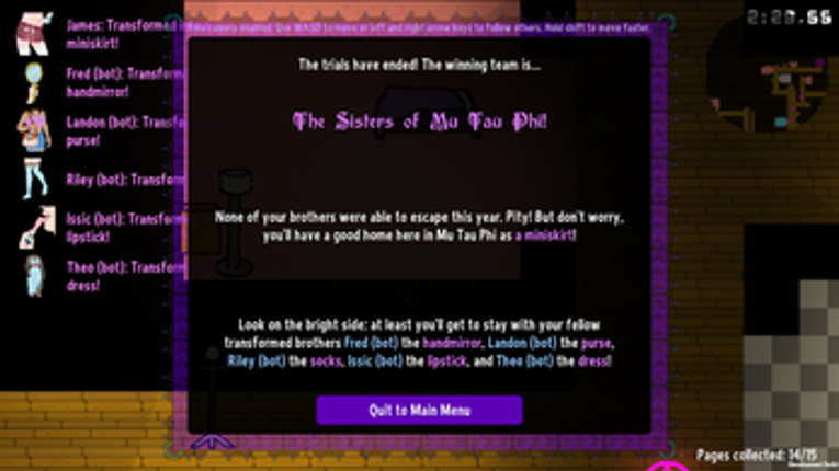 [18+] Escape from Mu Tau Phi screenshot