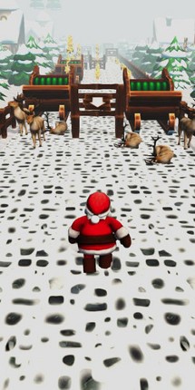Winter Games : Santa jumping game screenshot