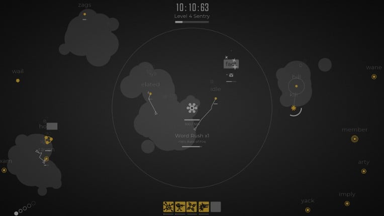 Glyphica: Typing Survival screenshot