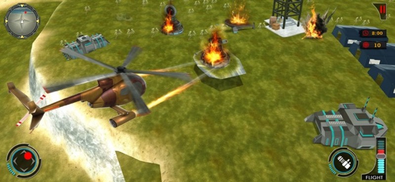 Gunship Robot Helicopter Fight screenshot