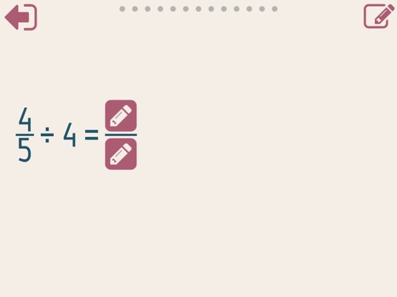 Math Shot Dividing Fractions Image