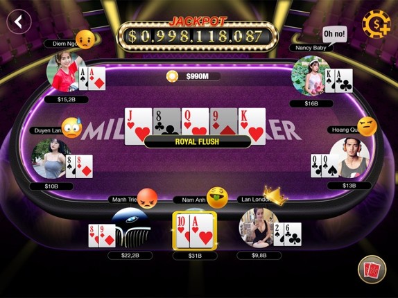 Milano Poker: Tien Len &amp; Ta La screenshot