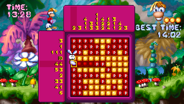 Rayman Lum'o'Grams - Rayman Picross Fan Game Image