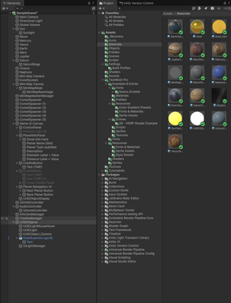 Solar System Explorer screenshot