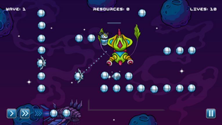 Space Defenders screenshot