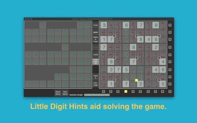 Sudoku Branches screenshot