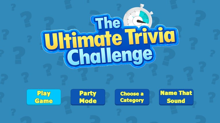 The Ultimate Trivia Challenge screenshot