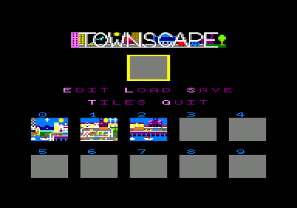 TOWNSCAPE (Amstrad CPC) Image