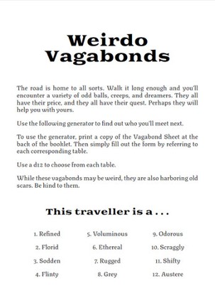 Weirdo Vagabonds Image