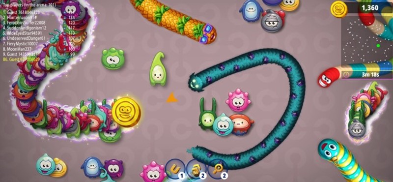 WormsZone.io - Hungry Snake screenshot
