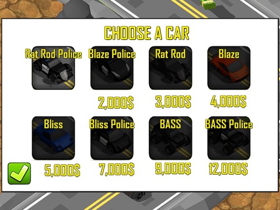 3D Zig-Zag Crazy Car -  Moto Mad Police Car with Maze Road Run Image