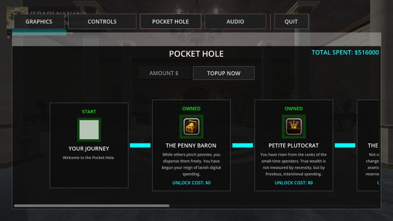 A Diamond Display screenshot