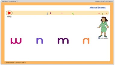 Alphabet Song Game™ (Free) - Letter Names and Shapes Image