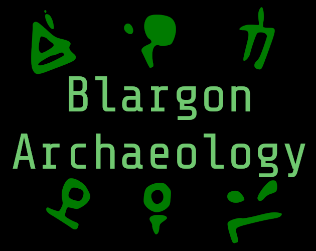 Games like Blargon Archaeology