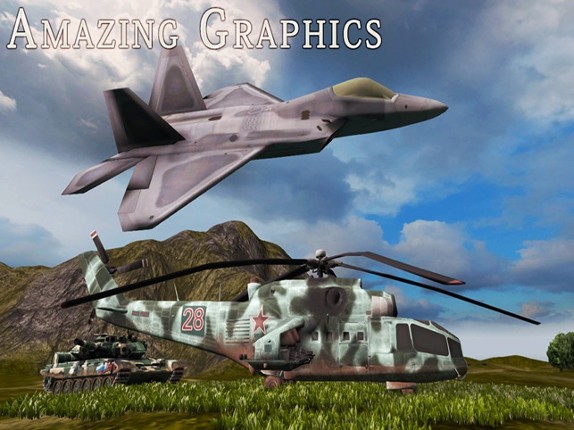 F-22 Raptor - Combat Flight Simulator of Infinite Airplane Hunter screenshot