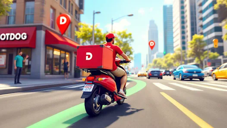 Food Delivery Boy Game Image