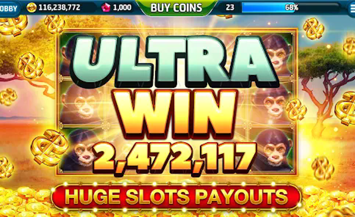 Ape Slots: Vegas Casino Deluxe Image