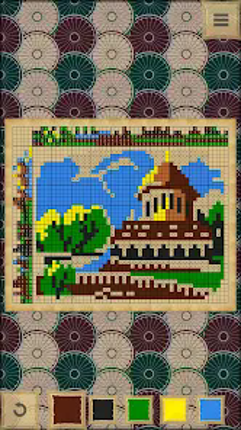 Color Nonogram CrossMe Image
