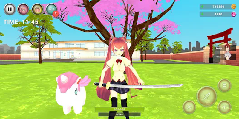 Anime High School Simulator screenshot