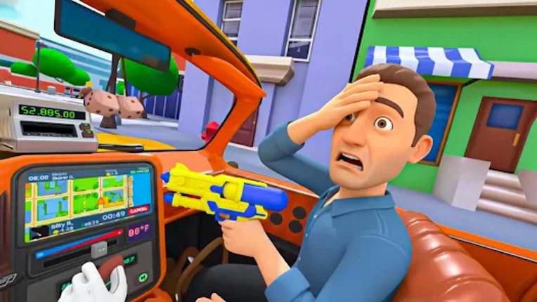 Crazy Taxi Driver Game Image