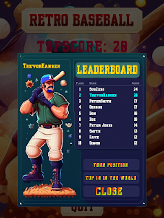 Retro Baseball screenshot
