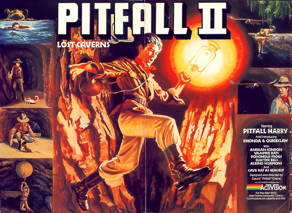 Games like Atari 40th competition game 4. Pitfall 2 arcade demake