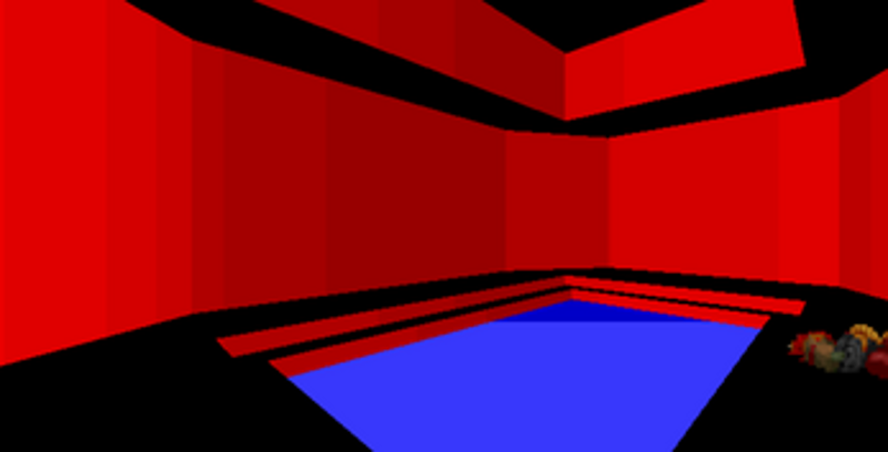 Red and Black - Hall of Tortured Souls inspired doom map. Image