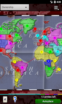 Domination (risk & strategy) screenshot