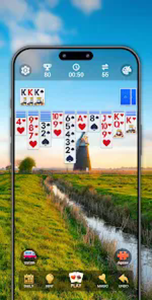 Spider Solitaire, Large Cards screenshot