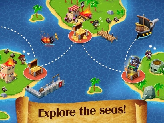 Idle Pirate Tycoon: Gold Sea screenshot