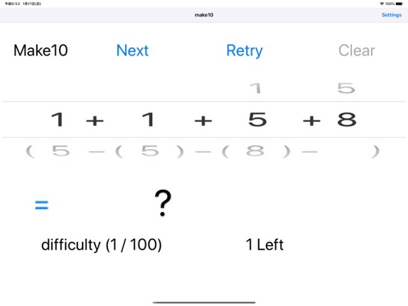 Make10 - Multiple Languages Image