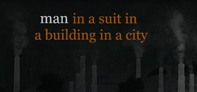 Man in a suit in a building in a city Image