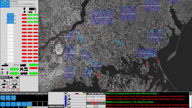Maneuver Warfare 2: BTG screenshot