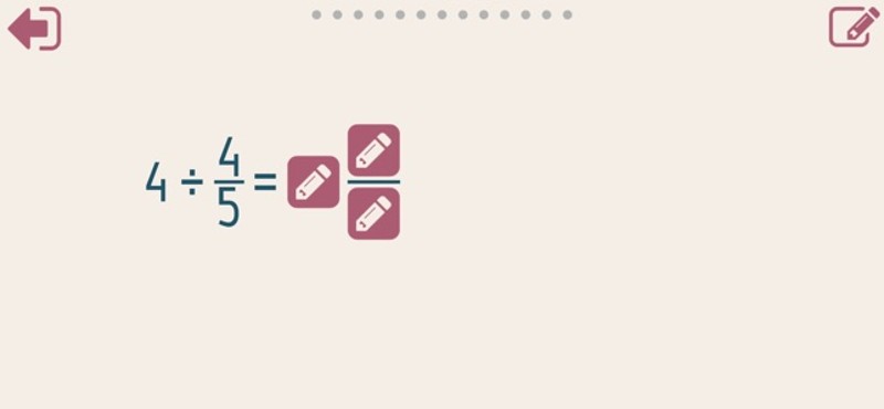Math Shot Dividing Fractions screenshot