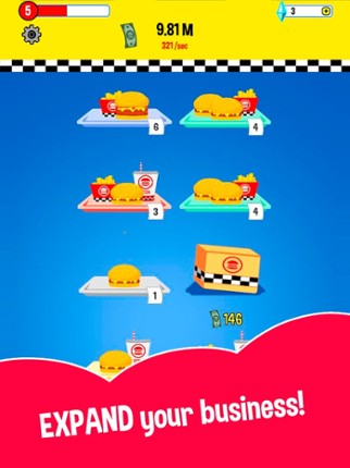 Merge Burger Restaurant screenshot