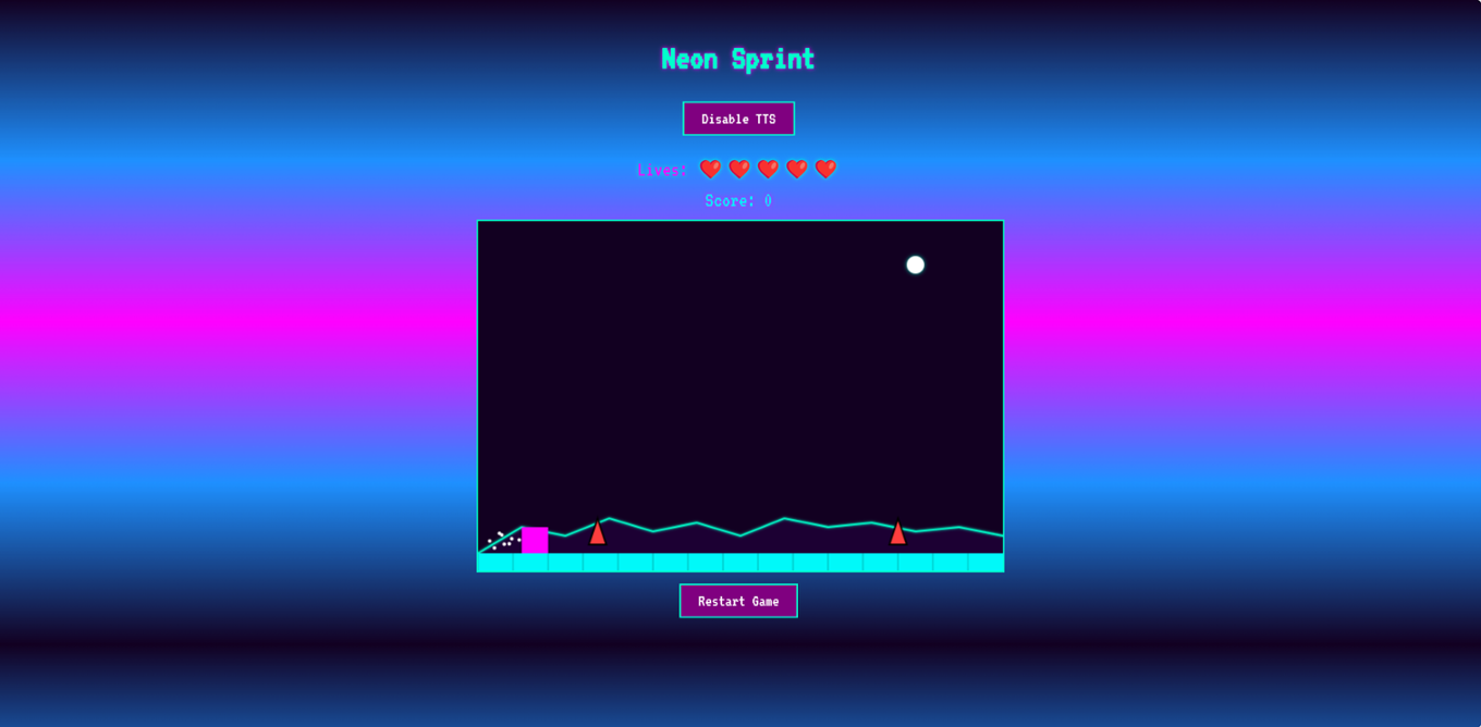 Games like Neon Sprint Endless Runner