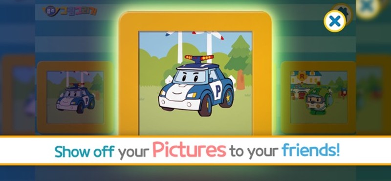 Robocar Poli: Painting Fun screenshot