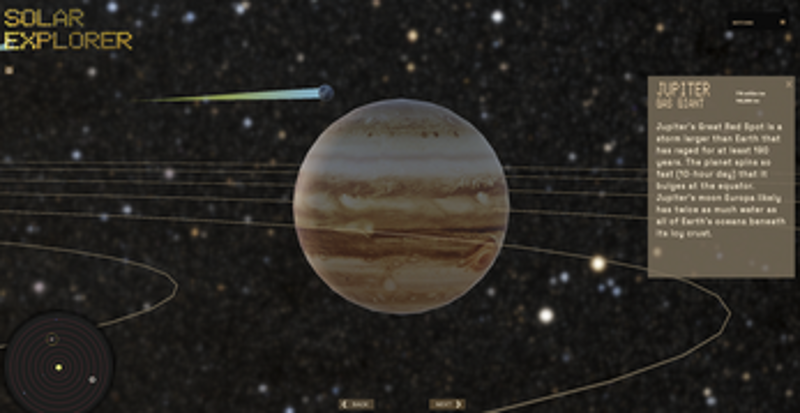 Solar System Explorer Image