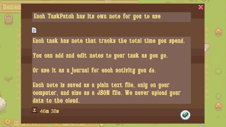 TaskPatch screenshot