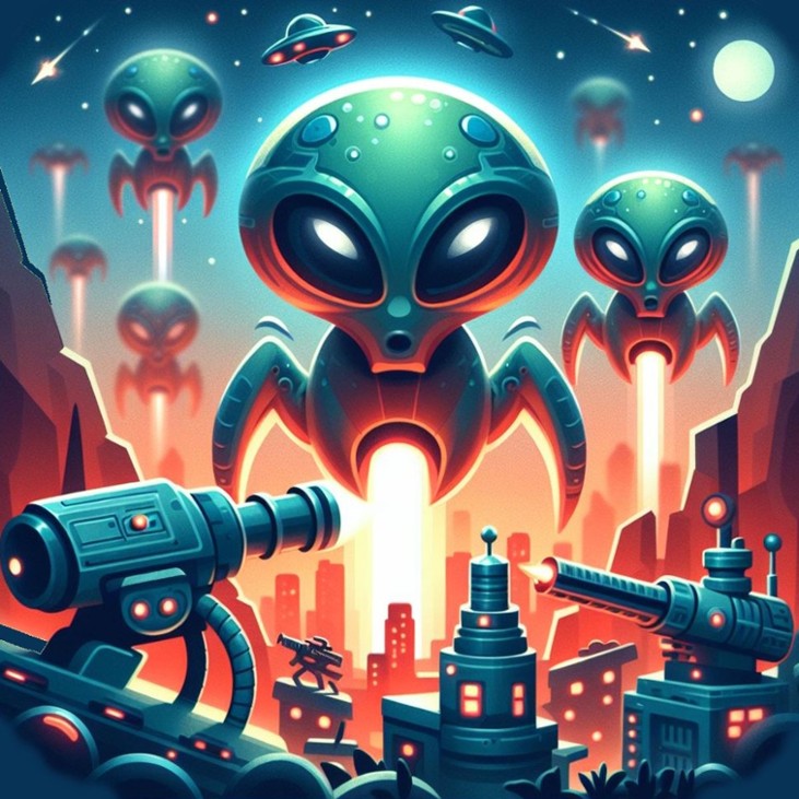 Games like Tower Defense - Alien Invaders