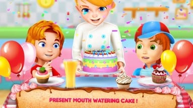 Birthday Party Cake Maker Image