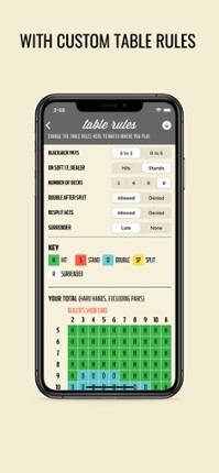 Blackjack Strategy Practice screenshot