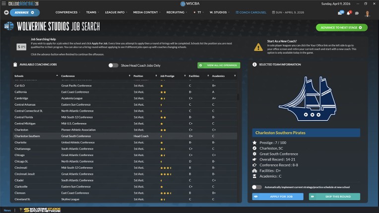 Draft Day Sports: College Basketball 26 Image